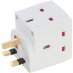 SOCKET OUTLET ADAPTOR 3 WAY    5688JE