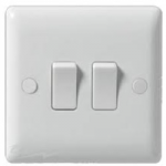 PLATE SWITCH 2 GANG 2 WAY 842 NEXUS