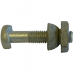 BOLT FOR PALISADE FENCE        M8 X 25 GALVANISED