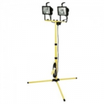 TWIN FLOODLIGHT & TELESCOPIC STAND 40W 3600 LUMENS 110V