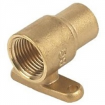 15MM X 1/2" STRAIGHT WALLPLATE ADAPTOR FOR GAS 40040934