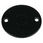 20MM PVC CONDUIT BOX LID BLACK