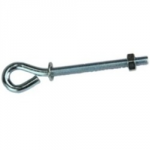 EYE BOLT & NUT BZP M10 X 200