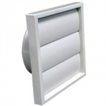 GRAVITY WALL GRILL 4" WHITE    JM054