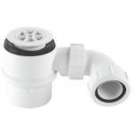 SHOWER TRAP AND WASTE 11/2" X 70MM WHITE STW1-R MCALPINE