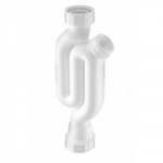 BASIN PEDESTAL TRAP 1.1/4" X   75MM WATER SEAL X10 MCALPINE