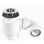 SHOWER TRAP AND WASTE 11/2" X 70MM CHROME STW3-R MCALPINE