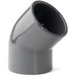 UPVC 45DEG ELBOW 1.1/2 "