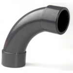 UPVC 90 DEG S/R BEND 4"