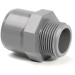ABS MALE THREAD ADAPTOR        1.1/4" X 1.1/4"