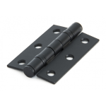 BUTT HINGE BALL BEARING BLACK  75MM SOLD IN SINGLES