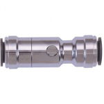 SERVICE VALVE CHROME PLATED    15MM 15HSV SPEEDFIT