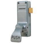 PANIC LATCH REVERSIBLE PUSH PAD TYPE SILVER AR883 HOPPE