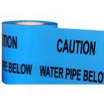 UNDERGROUND WARNING TAPE WATER 150MM X 365M