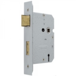 MORTICE LOCK 3 LEVER NICKEL    PLATED 2.1/2"
