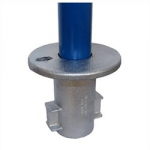 GROUND SOCKET GALV 134D TUBECLAMP