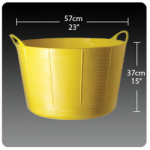 GORILLA TUB BLACK EXTRA LARGE SP75GBK (75 LITRE)