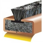 FIRE & SMOKE SEAL BROWN 10MM X 4MM 2.1M LENGTH INTUMESCENT