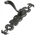 MORTICE LATCH FURNITURE ANTIQUE BLACK 1563 KIRKPATRICK