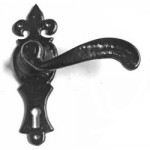 MORTICE LOCK FURNITURE ANTIQUE BLACK 2442 KIRKPATRICK