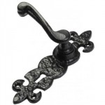 MORTICE LOCK FURNITURE ANTIQUE BLACK 2450 KIRKPATRICK