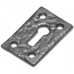 ESCUTCHEON COVERED ANTIQUE     BLACK LF5546