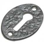 ESCUTCHEON PLAIN ANTIQUE       LF5539U OVAL 34 X 51MM