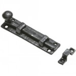 DOOR BOLT STRAIGHT ANTIQUE     BLACK 110MM LF5530A