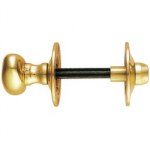 THUMBTURN AND RELEASE OVAL     BRASS AA133