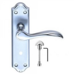 BATHROOM LOCK FURNITURE CHROME MADRID PATTERN DL192CP