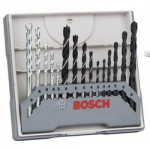 DRILL SET MIXED WOOD METAL & MASONRY 2607017038 BOSCH