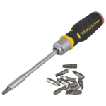 SCREWDRIVER RATCHET + 12 BITS  STA062690 STANLEY