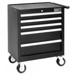 TOOLBOX 5 DRAWER ROLLER        CABINET E010230B BLACK BRITOOL