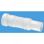 FLEXI WASTE HOSE 40MM X 165- 250MM M/FIT X SPIGOT FLEXCON6