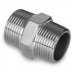 STAINLESS STEEL HEX NIPPLE 1 BSP