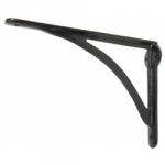 SHELF BRACKET CURVED BLACK     10" X 7"  83784 ANVIL