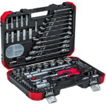1/4  & 1/2 SQUARE DRIVE SOCKET SET 92 PIECE R46003092 GEDORE