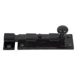 DOOR KNOB STRAIGHT 4" BLACK    33982 ANVIL