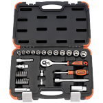 3/8 SQUARE DRIVE METRIC 34     PIECE SOCKET SET 15405 DRAPER