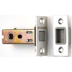MORTICE LATCH TUBULAR MAGNETIC 2.1/2" SATIN TLM5030/45/SSS