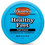 FOOT REPAIR CREAM 3.2 OZ POT   HEALTHY FEET O' KEEFFE'S