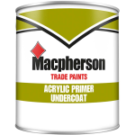 ACRYLIC PRIMER UNDERCOAT WHITE  FASTDRYING 1 LITRE MACPHERSON