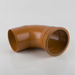 DRAIN SINGLE SOCKET BEND       87.5DEG 160MM B7041 BRETT