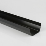 GUTTER RECT 114MM 4M BLACK     BR052B BRETT