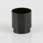 DOWNPIPE CONNECTOR 68MM BLACK  BR206B BRETT