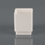 SQUARE PIPE CONNECTOR 65MM     WHITE BR506W BRETT