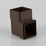 SQUARE PIPE BEND 92DEG 65MM    BROWN BR508BR BRETT