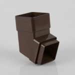 SQUARE PIPE BEND 112DEG 65MM   BROWN BR509BR BRETT