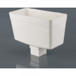 SQUARE PIPE HOPPER HEAD 65MM   WHITE BR511W BRETT