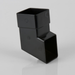 SQUARE PIPE SHOE 65MM BLACK    BR516B BRETT